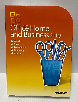 USED - Microsoft Office Home And Business 2010 (FC86A-4Q1841 • $69.95