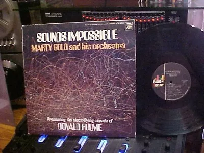 MARTY GOLD LP Audio Fidelity 1970's ELECTRONIC POP MUSIC  Sounds Impossible  • $10.98
