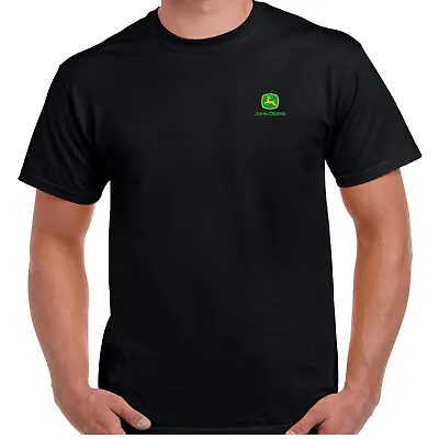 £13.99 • Buy John Deere Embroidered Premium T-shirt Work Sport Outdoor Birthday Gift 