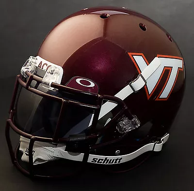 VIRGINIA TECH HOKIES Football Helmet • $379.99