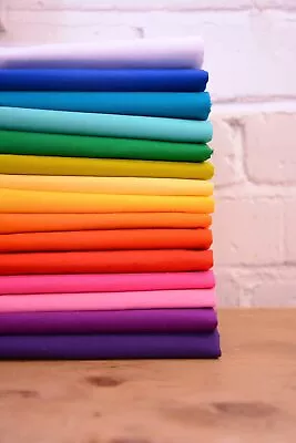 Kona Cotton Solids By Robert Kaufman - 100% Cotton - 44in Wide • £15.99