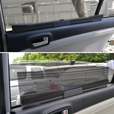 Retractable Curtain Visor Car Side Window Sun Shade Shield Cover UV Protection • $7.99