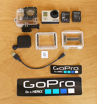 GoPro Hero 3 W/Accessories & Underwater Case Tested Working #4 • $109