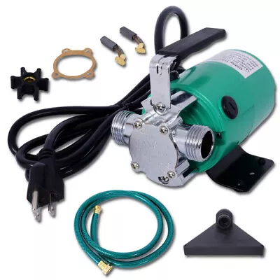 330 GPH Water Transfer Utility Pump 115V W/ 6' Water Hose Kit • $64.29