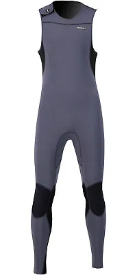 Prolimit Mens Zodiac Velcro Closure 1.5mm SUP Long John Wetsuit - Slate / Black • $152.58