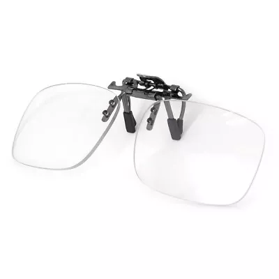 Clip-on Flip Up Rimless Magnifying Clip Onto Over Eyeglasses • $14.99