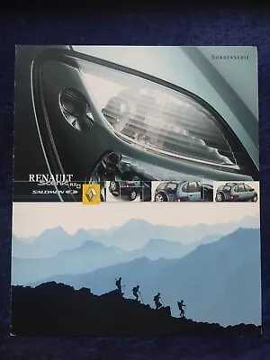 Renault Scenic RX4 Salomon Brochure 8.2001 • £7.23