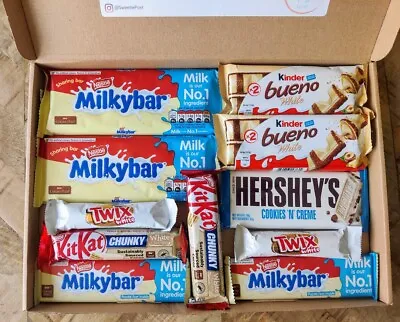 £14.99 • Buy White Chocolate Hamper | Milkybar Gift Box | Chocolate Gift | Milkybar Present