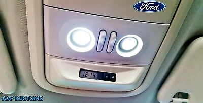 Ford Territory Turbo SX SY TX Center Interior Light X2 6500k WHITE LED Globes • $10