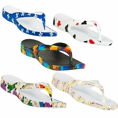 $11.11 • Buy DAWGS Men's Sandals Thongs Flip Flops W/ Arch Support - TONS OF COLORS & SIZES