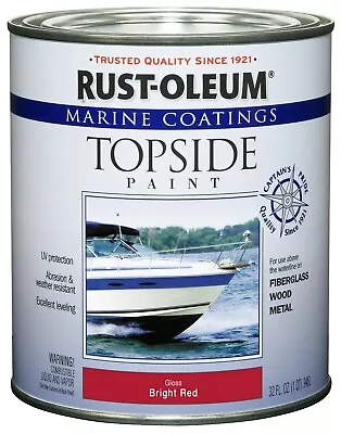 Rust-Oleum Marine Topside Paint- Quart • $47