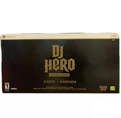 $99.99 • Buy DJ Hero -- Renegade Edition (Microsoft Xbox 360, 2009)