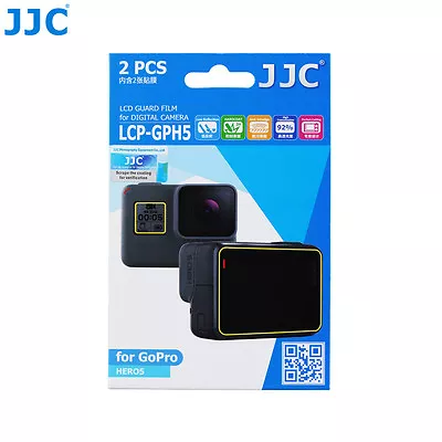 JJC 2 Pcs LCD Screen Guard Film Protector For GoPro HERO7 HERO6 HERO5 HERO • $10.99