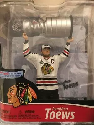 Chicago Blackhawks NHL McFarlane Series 28-Jonathan Toews With Stanley Cup! • $75.99