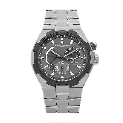 Vacheron Constantin Overseas Dual Time Steel Auto 42mm Watch 47450/000W-9511 • $18950