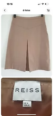 £12 • Buy Reiss Brown/ Tan - A Line Skirt Size Uk 8