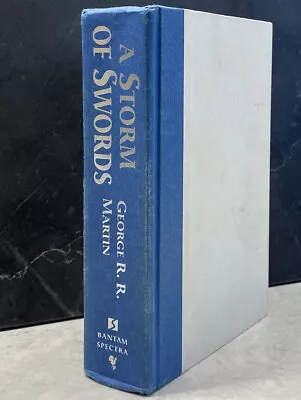 A Storm Of Swords By George RR Martin (2000 HC 1st Edition 1st Printing) No DJ • $29.95