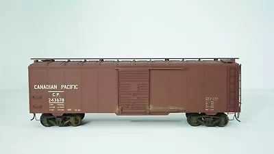 Pola Maxi O Scale 2-Rail Canadian Pacific Weathered Box Car # 243678 No Box B15 • $14.95