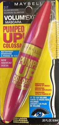 Maybelline New York Volum' Express Pumped Up Colossal Waterproof Mascara 217 • $2.69