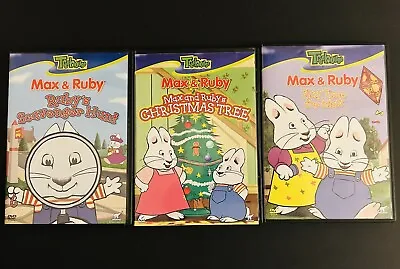 Max & Ruby-3 DVD Lot: Scavenger Hunt Christmas Tree Playtime For Max • $0.99
