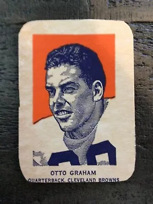 $19.75 • Buy 1952 Wheaties Otto Graham HOF Portrait Cleveland Browns VG-VG+