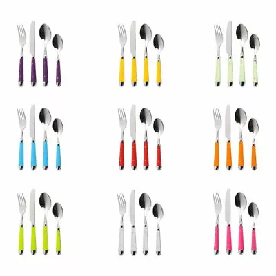 Brasserie Cutlery Set 16Pc In Different Colours Kitchen Accessories • £27.80