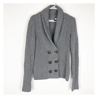 Martin + OSA Gray Cashmere Cardigan Sweater Medium • $39.99