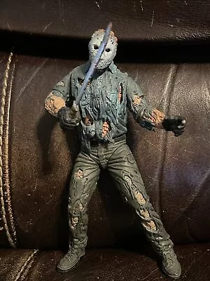 McFarlane Movie Maniacs JASON VOORHEES Loose Action Figure 1998 • $25