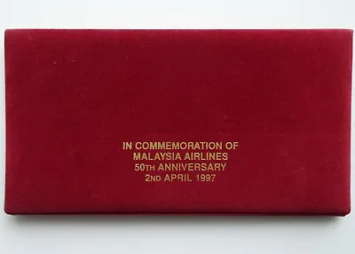 Malaysia Airlines 1997 FDC In Commemorative Folder. • £8.25