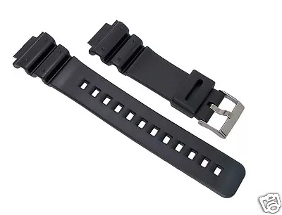 16mm Black Replacement Resin/PVC Watch Band For G-Shock DW6900 GW6900 DW6600 • $16.49