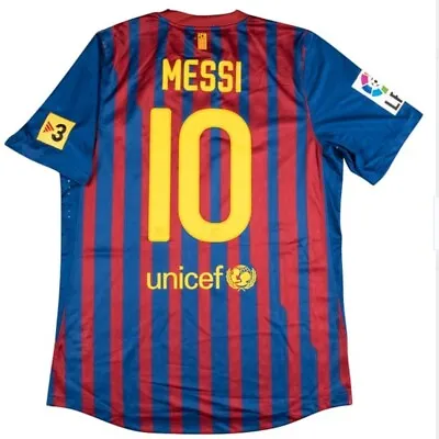 2011-12 Lionel Messi FC Barcelona Match Worn Jersey MEARS Authentic • $19999