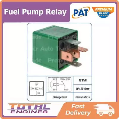 PAT Premium Fuel Pump Relay Fits Ford Falcon XH 4.0L V6 • $32.57