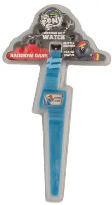 My Little Pony Glitter Silicone Lightning Bolt Watch: Rainbow Dash • $23.99