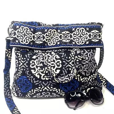 Authentic VERA BRADLEY Canterberry Cobalt Crossbody Convertible Tote • $25