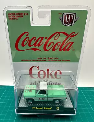 Coca Cola Coke 1979 Chevrolet Scottsdale Truck M2 Models 1:64 Scale Diecast • £18