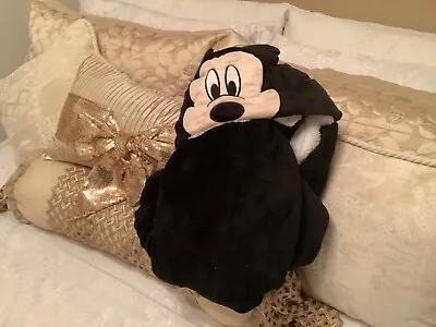 Disney Mickey Mouse Hooded Throw Blanket Fleece 120 X 150cm & Bath Melt  Primark • £24.99