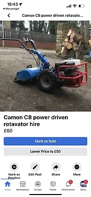 Camon C8 Rotivator Hire South Yorkshire NOT FOR SALE • £1