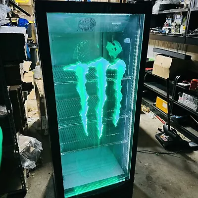 IDW Monster Energy Drink Refrigerator - Needs Refrigerant • $399.98