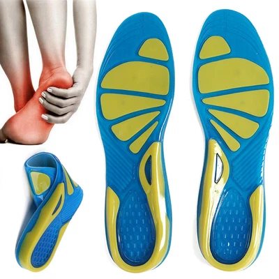 £5.94 • Buy Orthotic Shoe Insoles Arch Support Heel Cushion Plantar Fasciitis Orthopedic UK