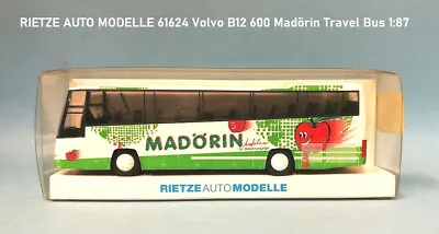 Volvo B12 600 Madörin Travel Bus RIETZE AUTO MODELLE 61624  1:87 • $18