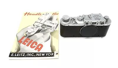 Leica II Model D 35mm Film Rangefinder L39 LTM Camera Body 1936 • $250