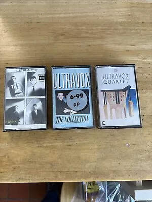 Ultravox - Quartet Original UK Chrysalis 1982 Audio Cassette + Vienna + Coll • £14.99