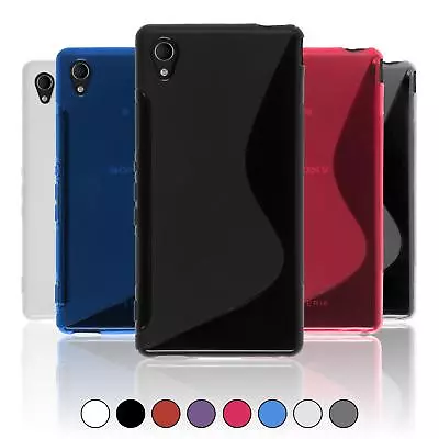 $7.69 • Buy Cover Case For Sony Xperia Models S-Style Protection Bumper + 2 Protective Foils