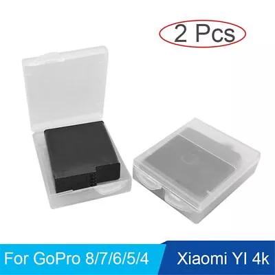 Plastic Battery Storage For GoPro Hero 8 7 6 5 4 Session Xiaomi Yi 4k • $6.59