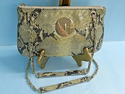 $266 • Buy New Dkny~donna Karan Ny~python Handbag~purse~shoulderbag-authentic Stunning Bag