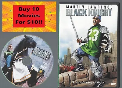 Black Knight (DVD 2006 Widescreen) U.S. Issue Martin Lawrence Disc & Cover Only • $3.97