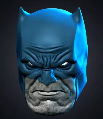 Batman TDKR Ver A 1:12 Scale Custom Unpainted Head 6  Action Figure • $9.90