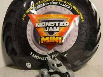 2021 Spin Master Monster Jam Mini Series 1 #72  Silver Megalodon  Rare • $9.50