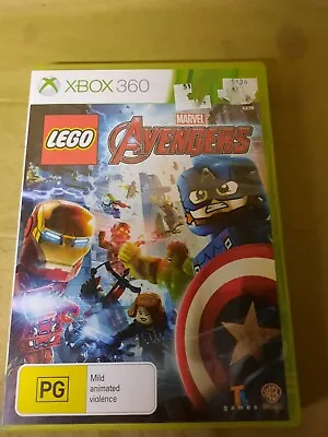 LEGO Marvel Avengers Microsoft Xbox 360 Game W/manual • $6.50