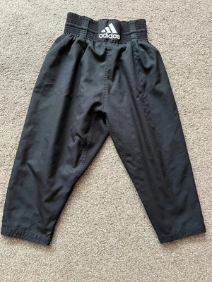 £0.99 • Buy Kids ADIDAS KICK BOXING Black Classic Shorts Size 130